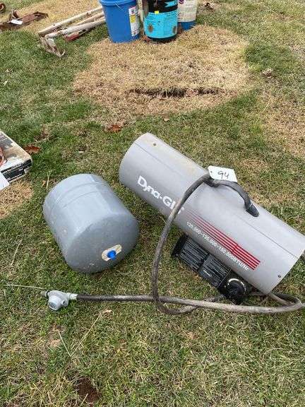 Dyna glow 120,000 to 150,000 BTU propane heater