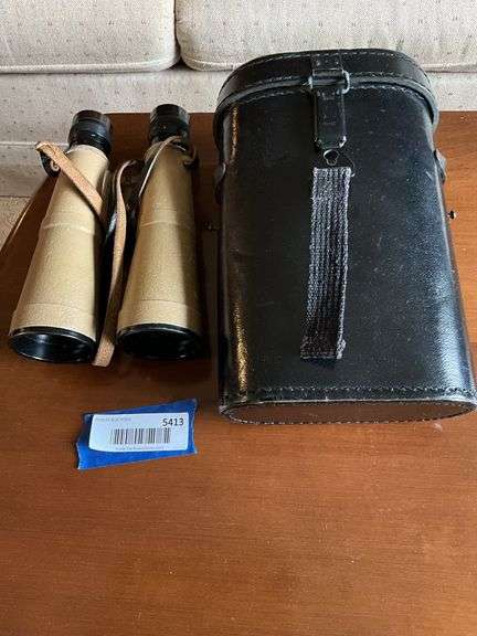 Binoculars w/ case
