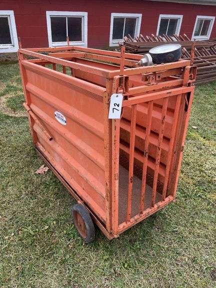 Martin single animal livestock scale