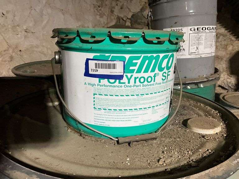 Tremco poly roof elastomer