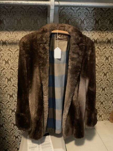 Vintage fur coat, Andes/ York PA label