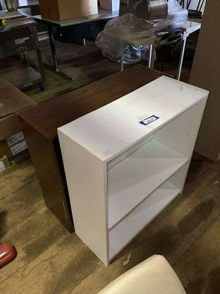 Two shelf units 30x31.5x11.5