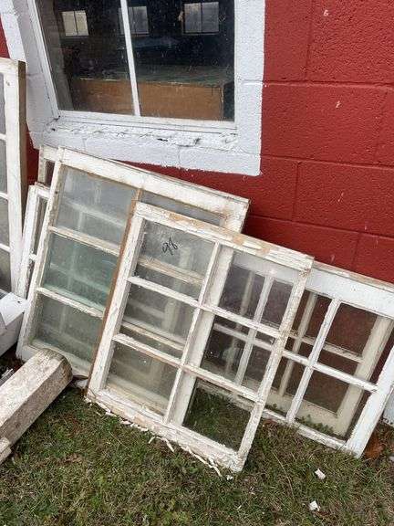 Assortment of old windows