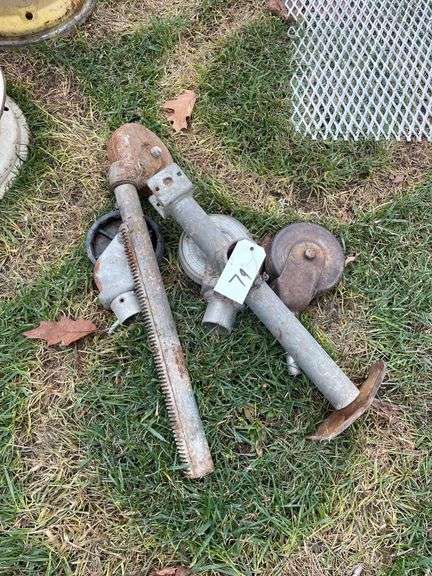 Parts to old trailer jacks