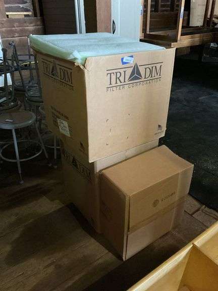 Three cases filters, see photos for additional details