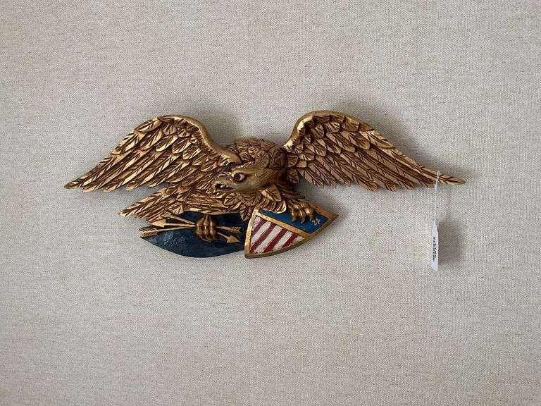 American eagle wall plaque