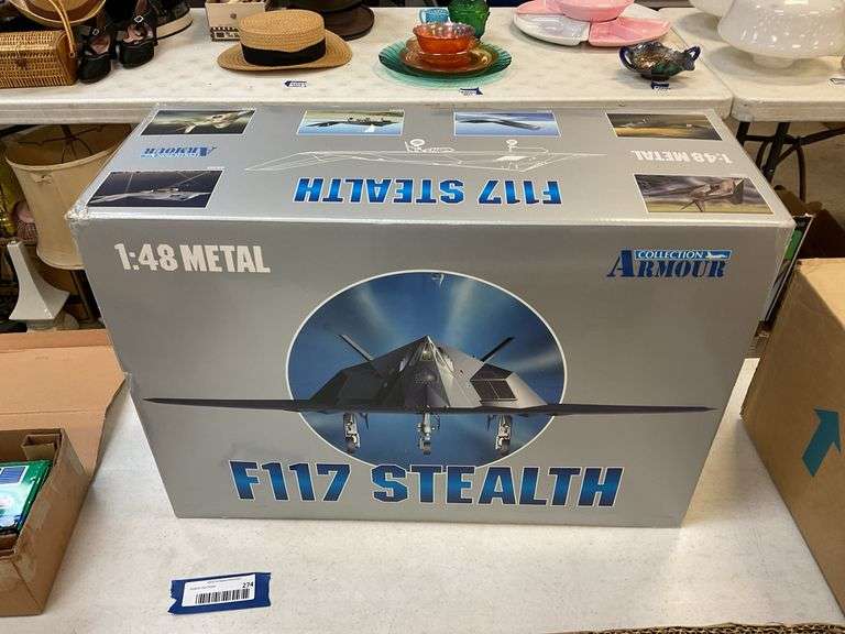 Armour Collection F117 Stealth Air Force replica in box