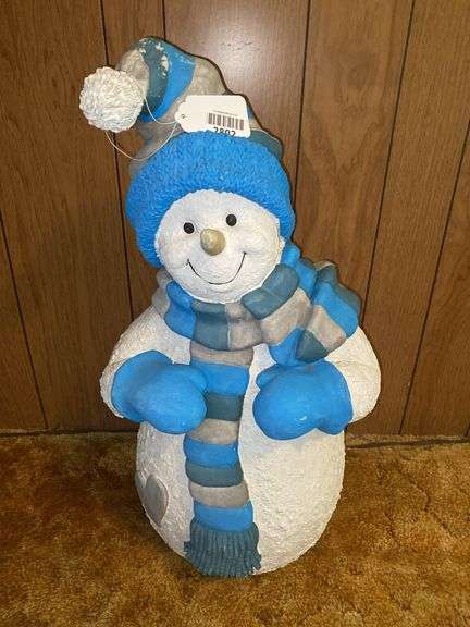 Ceramic snowman