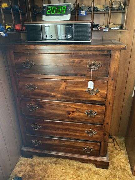 Sears Open Hearth Collection chest of drawers, no contents 38x19x50