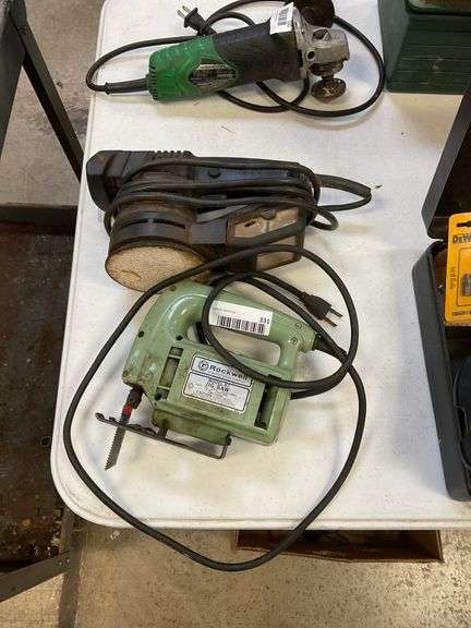 Rockwell model: 67 jig saw, Craftsman random orbit sander