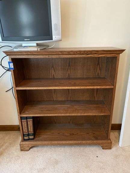 Bookcase and World Book Dictionaries 39.5x41.5x13