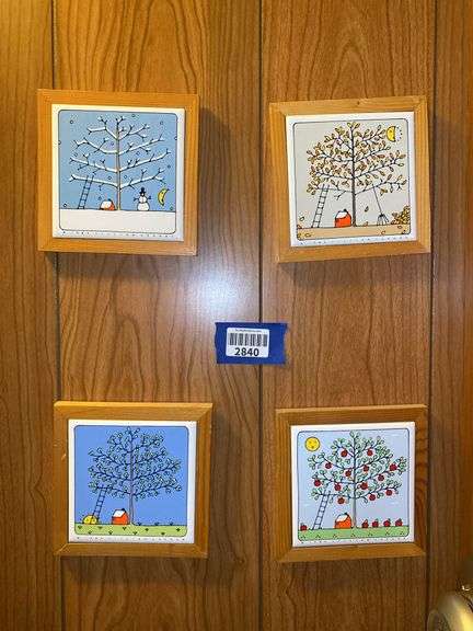 Four Seasons trivets