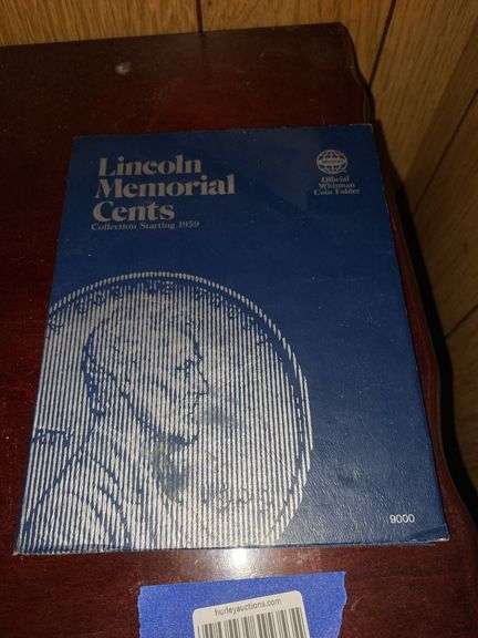 Partial Lincoln Memorial Cents collection