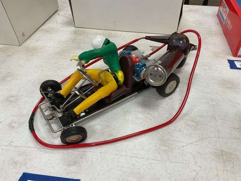 Vintage Marx RACE-A-KART RC remote control gocart