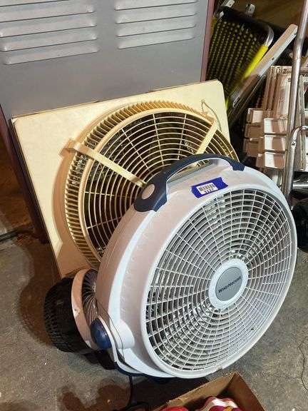 Wind Machine Box Fan Whole house Window fan & Wind Machine fan - Hurley Real Estate & Auctions