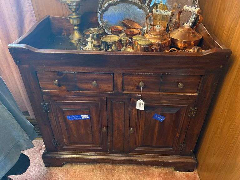 Sears Open Hearth Collection Server 38x19x35, no contents