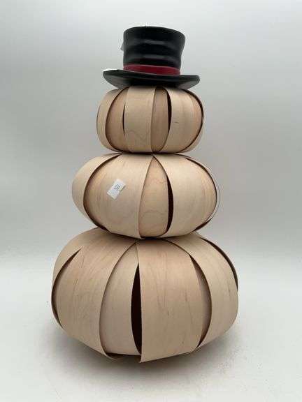 2013 large bentwood snowman