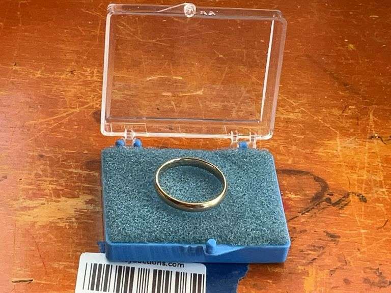 14K ring, sz: 10.5