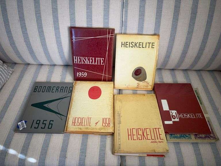 1950s-60s yearbooks: Heiskelite and Boomerang