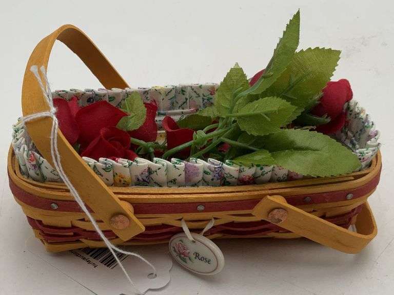 2010 miniature rose liner, protector, tie on with box