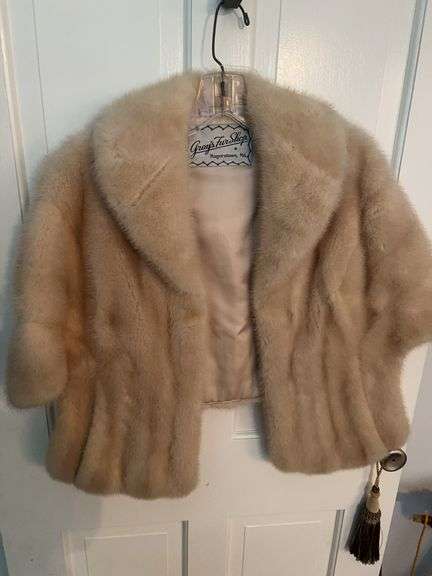 Beige Fur Stole Gray’s Fur Shop Hagerstown Md