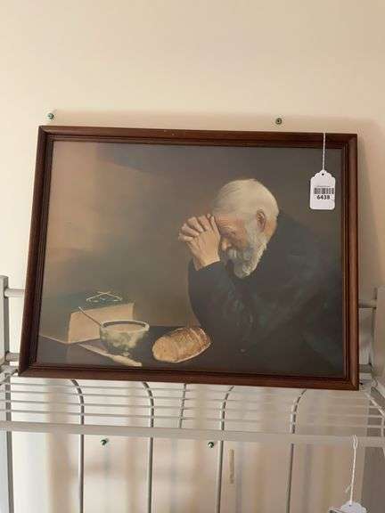 Eric Enstrom print, Grace, framed