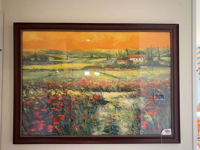 Madjid print, Toskana, framed 32x43