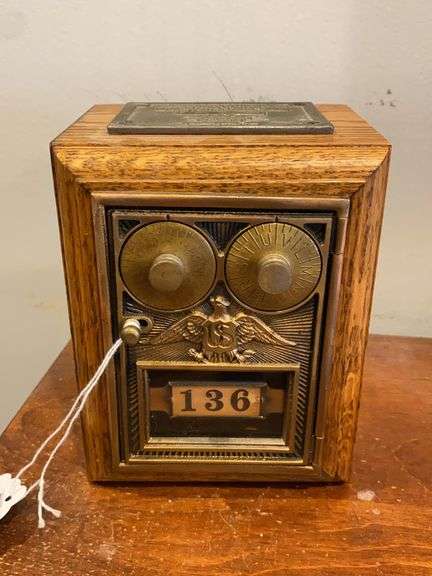 US Post Office lockbox bank, Hubbard's Custom Woodworking/ Shippensburg