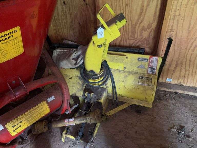 John Deere snow thrower attachment