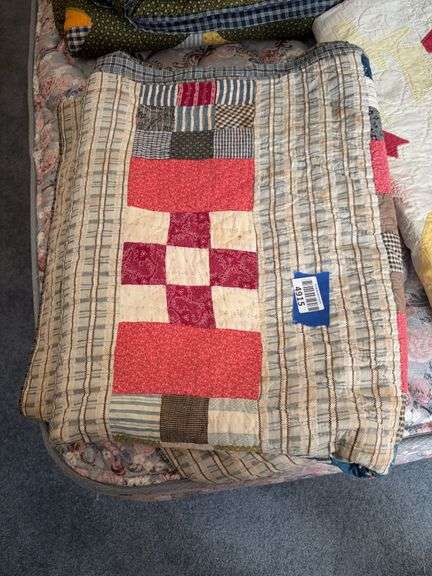 Patchwork Nine Patch quilt