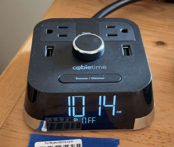 CubieTime digital alarm clock