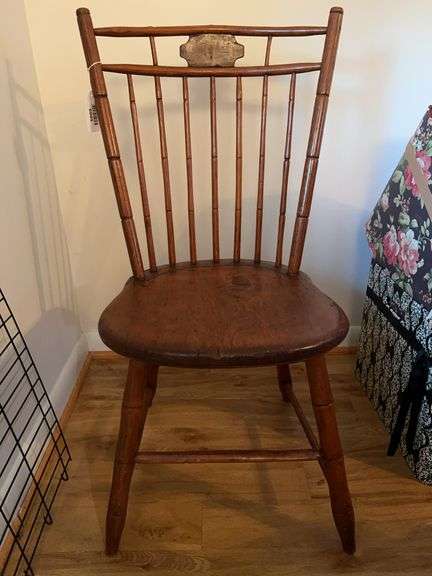 19thC Windsor Spindle Back Chair