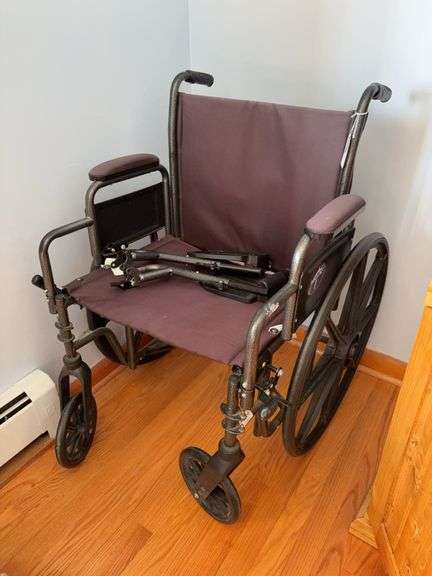 Medline Excel wheelchair w/ leg rests