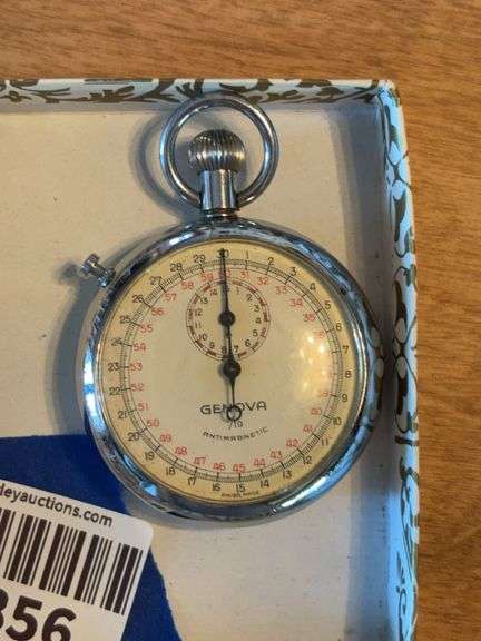 Genova stopwatch, Swiss made