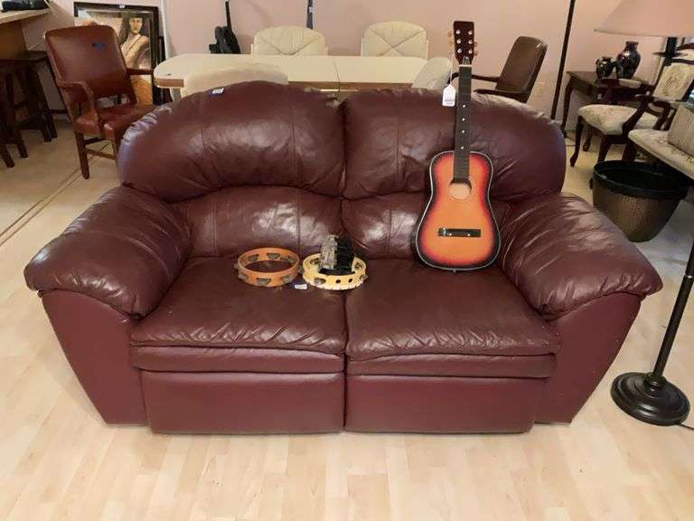 Reclining sofa - no contents 72 x 34