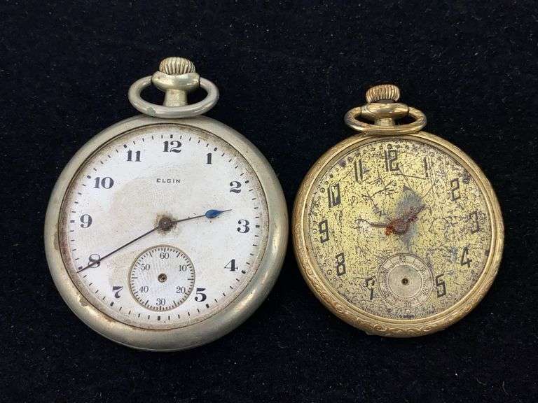 Two pocket watches - inspection suggested