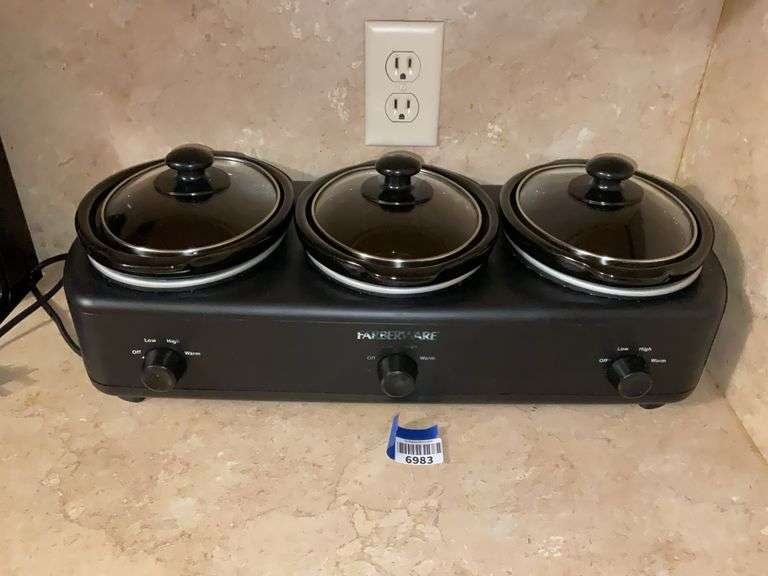 Farberware triple buffet server/warmer