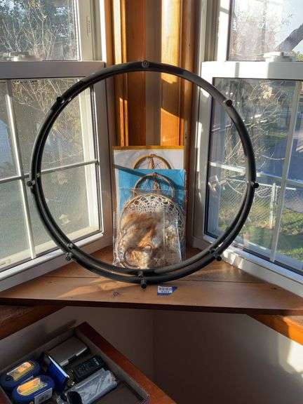 Drum hoops, and dream catchers