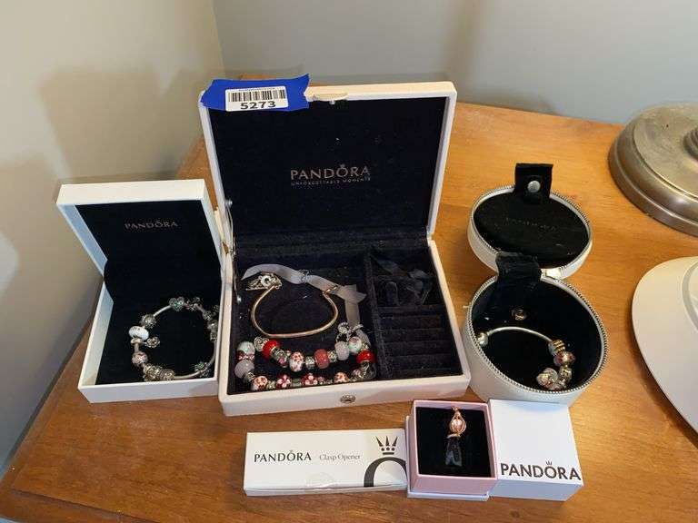 Pandora bracelets and pendant