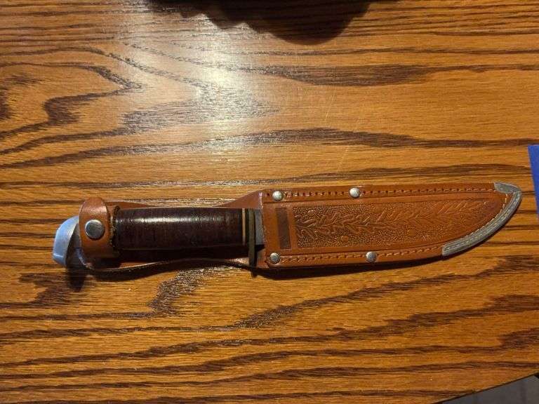 York Cutlery Co. hunting knife, w/ sheath