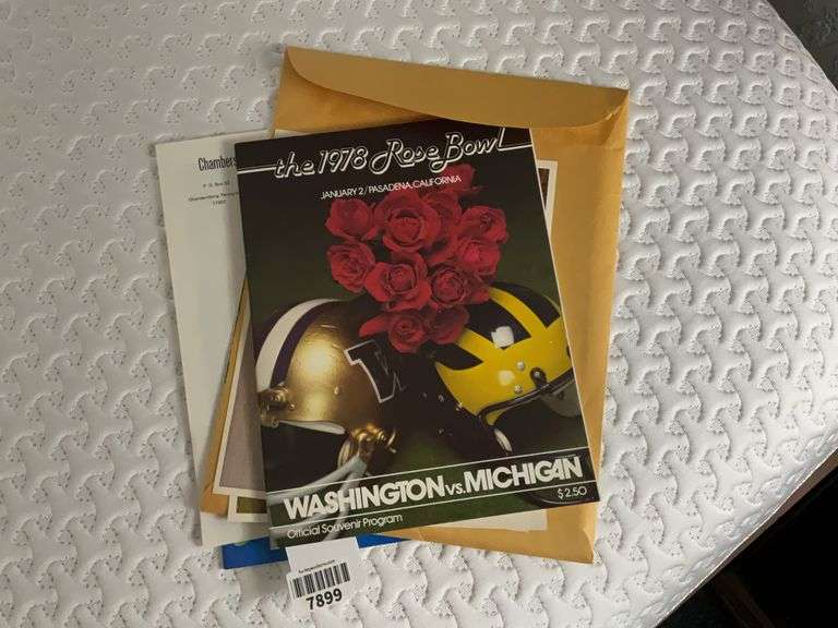 1978 Rose Bowl and Tournament of Roses parade programs, Chambersburg Trojan Band photo