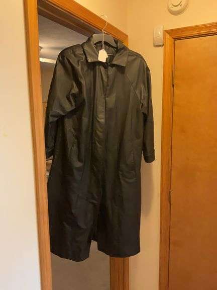 Venezia/Vitale black leather coat