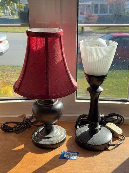 Two accent lamps