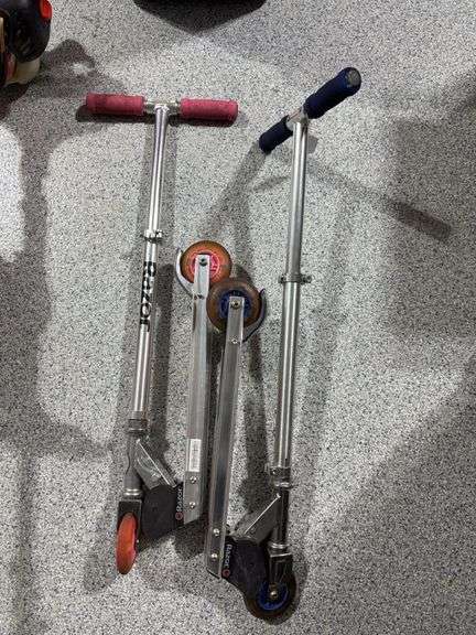 Two Razor Scooters