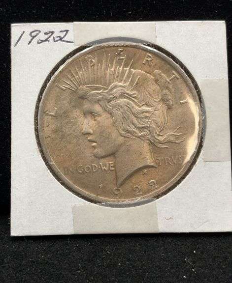 1922 US Silver Peace Dollar