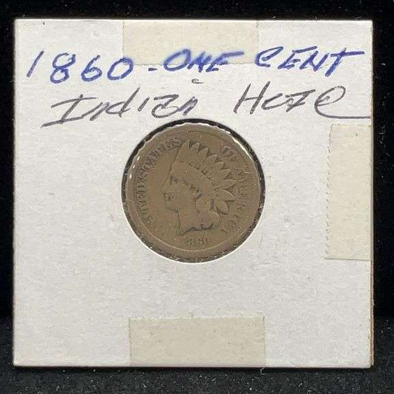 US Indian Cent - 1860