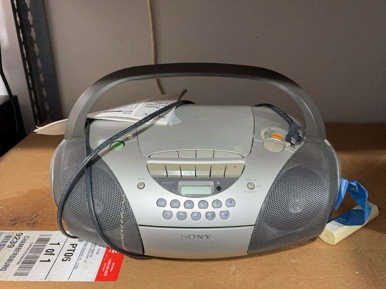Sony Portable CD, Cassette, Radio