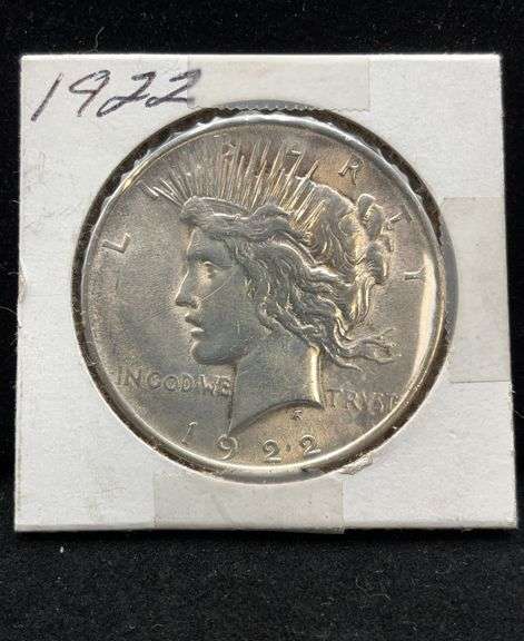 1922 US Silver Peace Dollar
