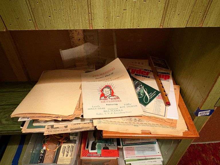 1876 Marriage Certificate, Local Ephemera & more