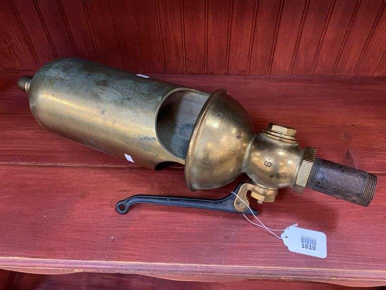 23" Lunkenheimer brass steam whistle